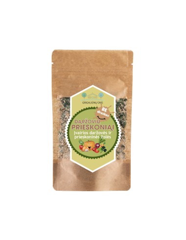 Prieskoniai, daržovės, sriuba, troškinys, košė, be druskos, natūralūs