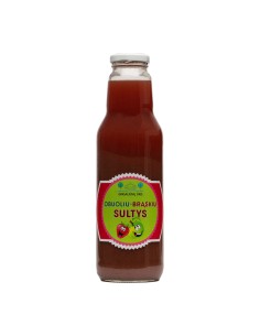 Natūralios sultys, obuolių sultys, braškių sultys, be cukraus, be vandens 2