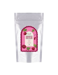 Burokėlių milteliai, be cukraus, sveikas maistas, vegan